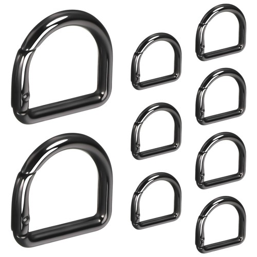 Black alloy ring spring - d,