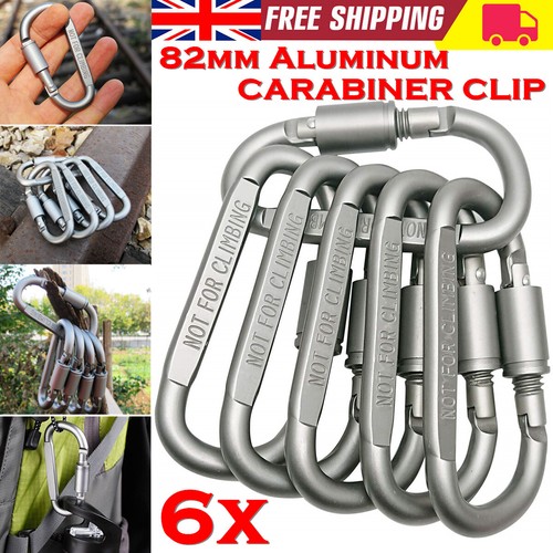 82mm aluminum carabiner - x,