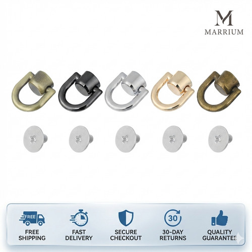 4pcs metal ring - ring, rivet