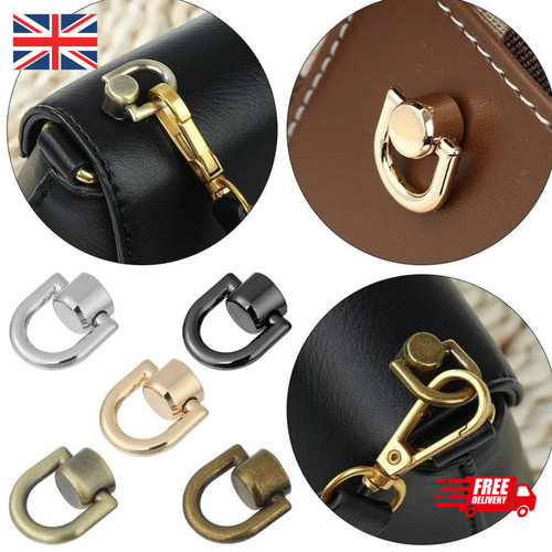 4pcs metal ring clip rivet - d,
