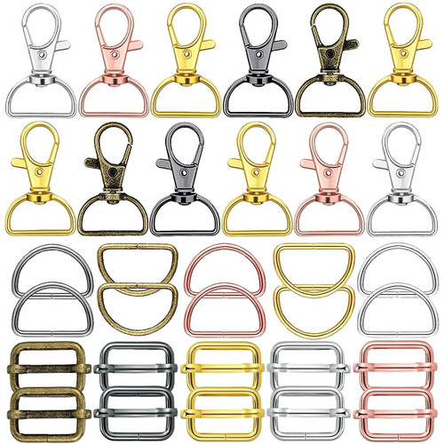 Pack swivel clasp ring - 15,