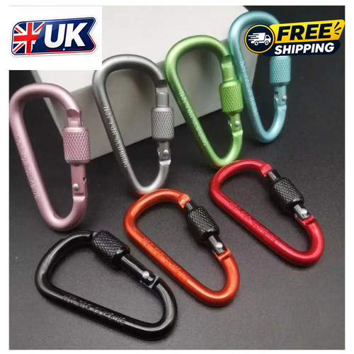 Carabiner clip screw hook - clip,