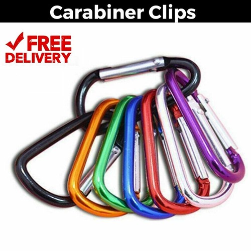 Carbiner ring with key chain - d-ring,
