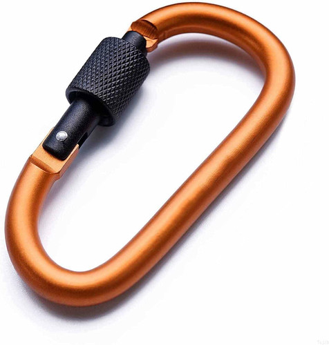 Aluminum alloy carabiner heavy - aluminum,