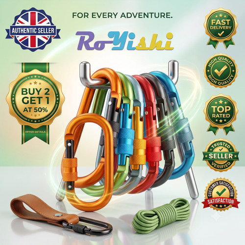 Large carabiners locking - carabiners,