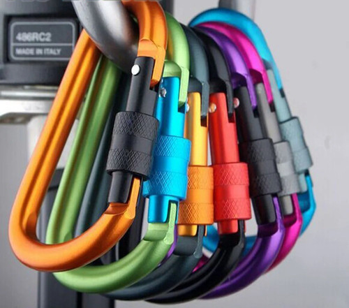 Heavy duty carabiner clip - heavy, hook