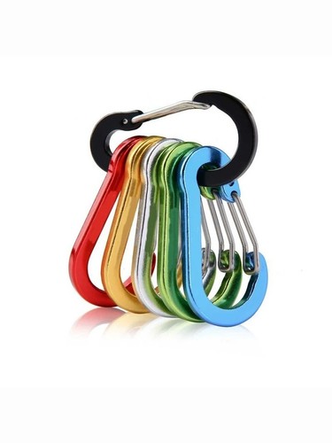 Heavy duty carabiner clip - 6x,