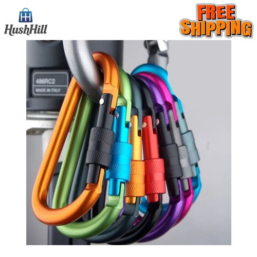 Heavy duty carabiner clip - 6x,