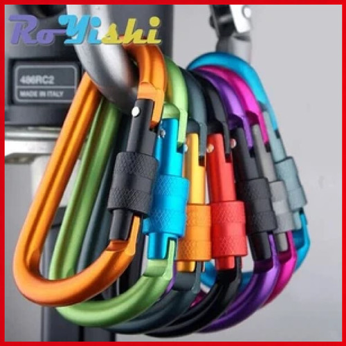 Heavy duty carabiner clip - heavy, hook