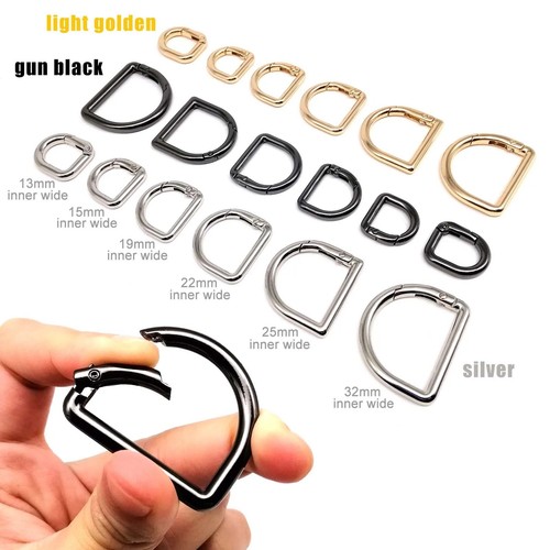 Shaped spring ring bag - ring, strap